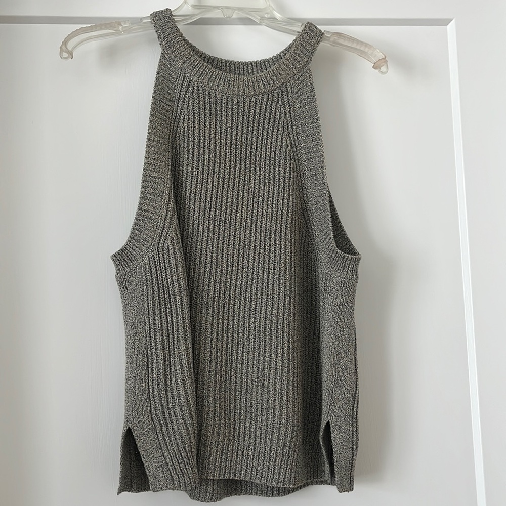 Madewell Gray Sweater Tank